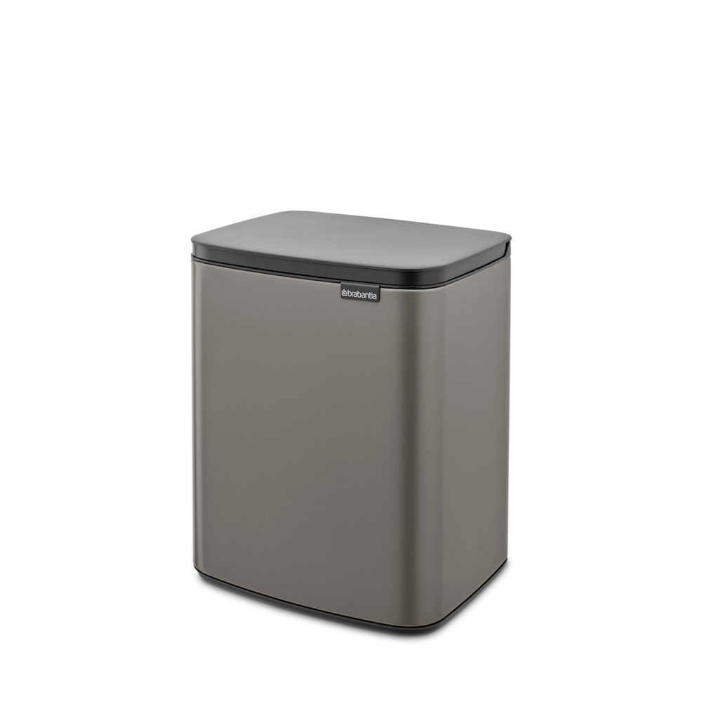 Bo Waste Bin 12L - Platinum