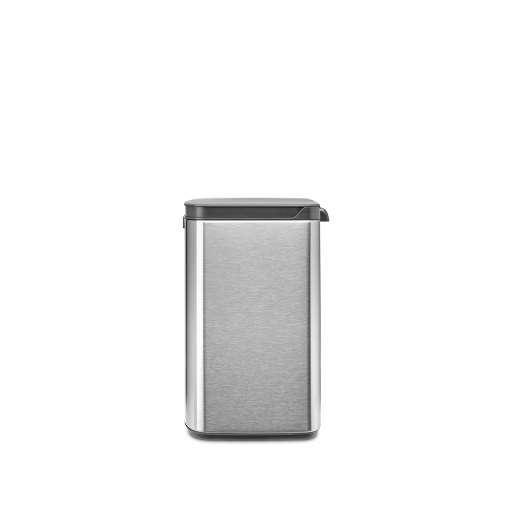 Bo Waste Bin 7L - Matt Steel Fingerprint Proof