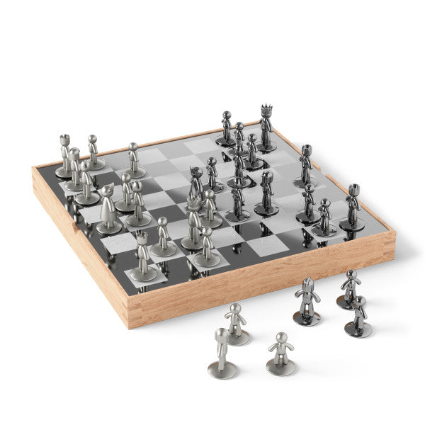  Buddy Chess Set - Natural Chess UMBRA