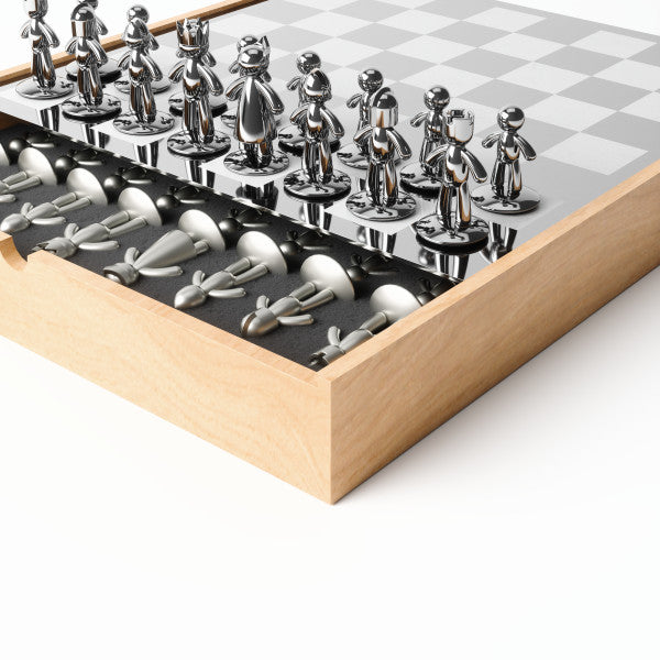  Buddy Chess Set - Natural Chess UMBRA