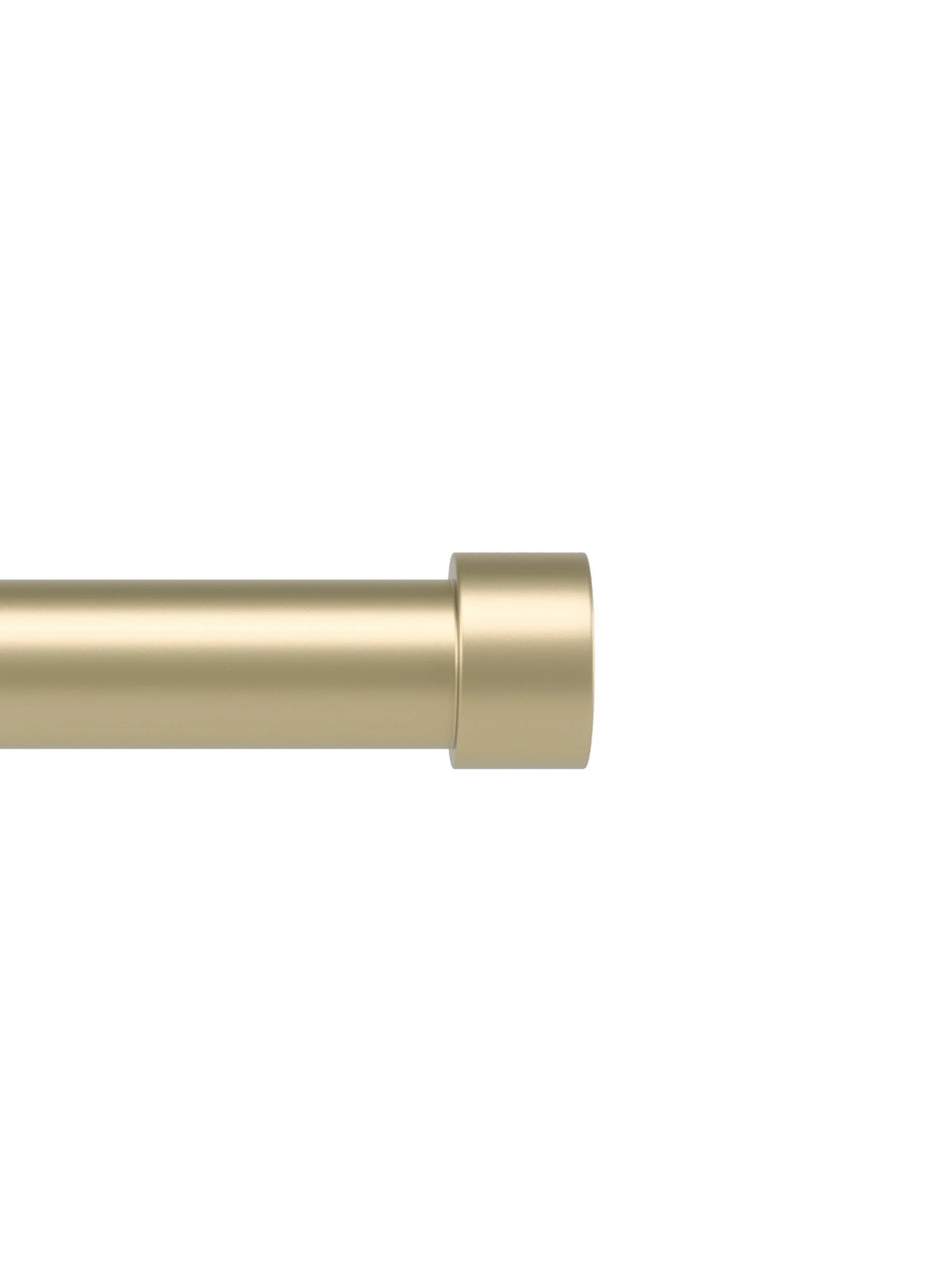 Umbra Cappa Curtain Rod 168 - 305cm Brass