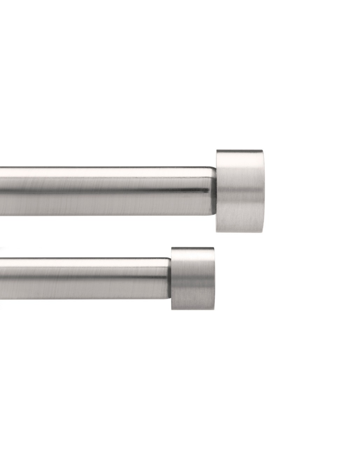 Umbra Cappa Double Curtain Rod 183 - 366cm Nickel