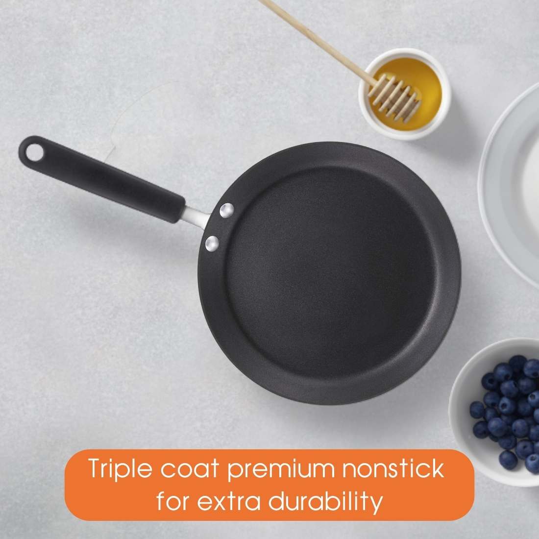 Raco Contemporary Nonstick Induction Crepe Pan - 24cm