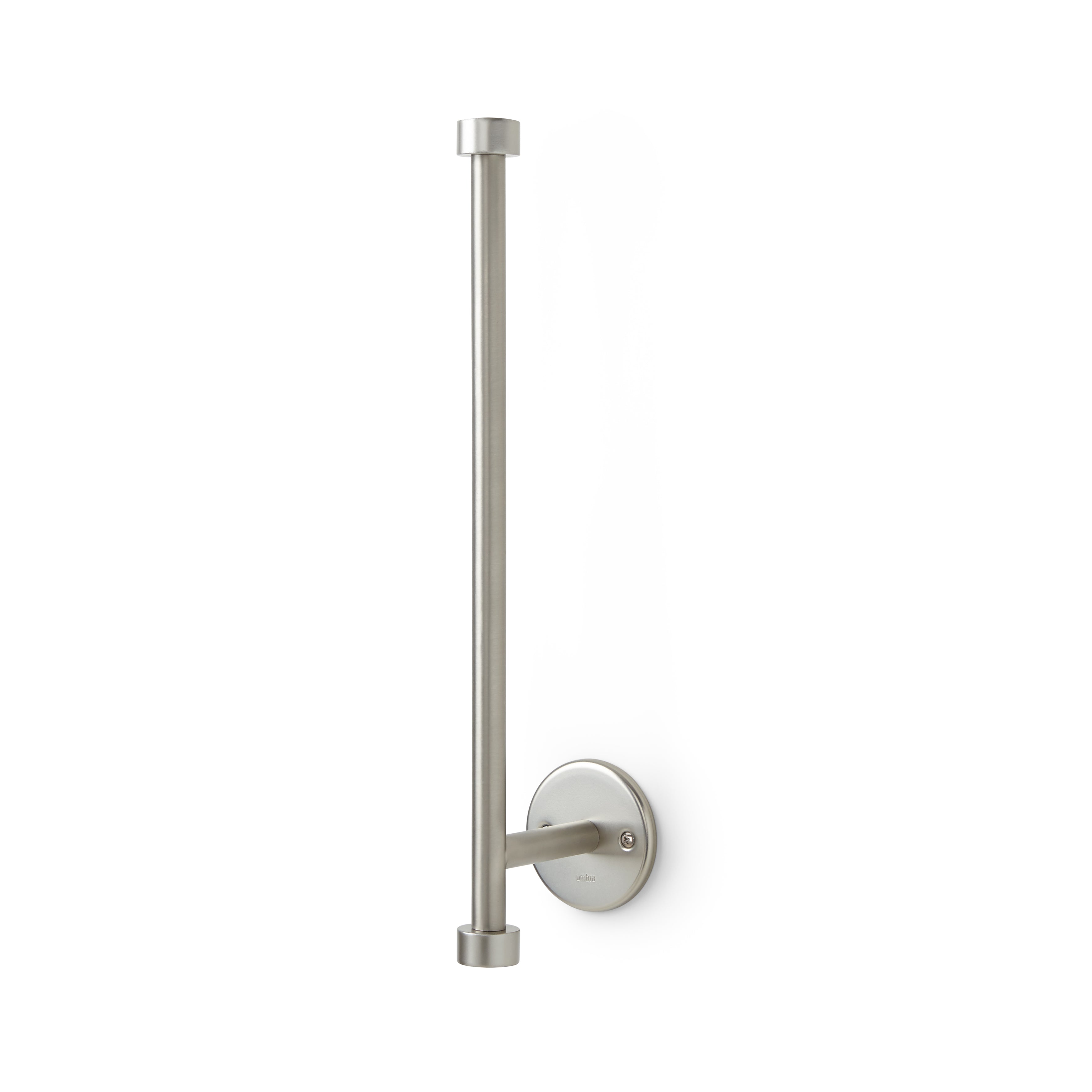  Cappa Wall Mount Paper Towel Holder - Nickel Paper Towl Holder UMBRA