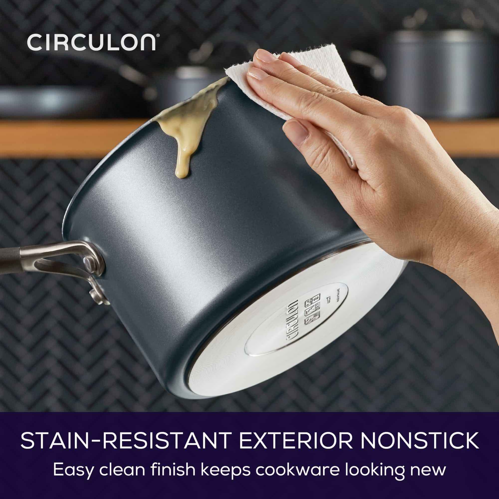  Circulon Scratchdefense A1 - 14cm/0.9L Open Milkpan Cookware Circulon