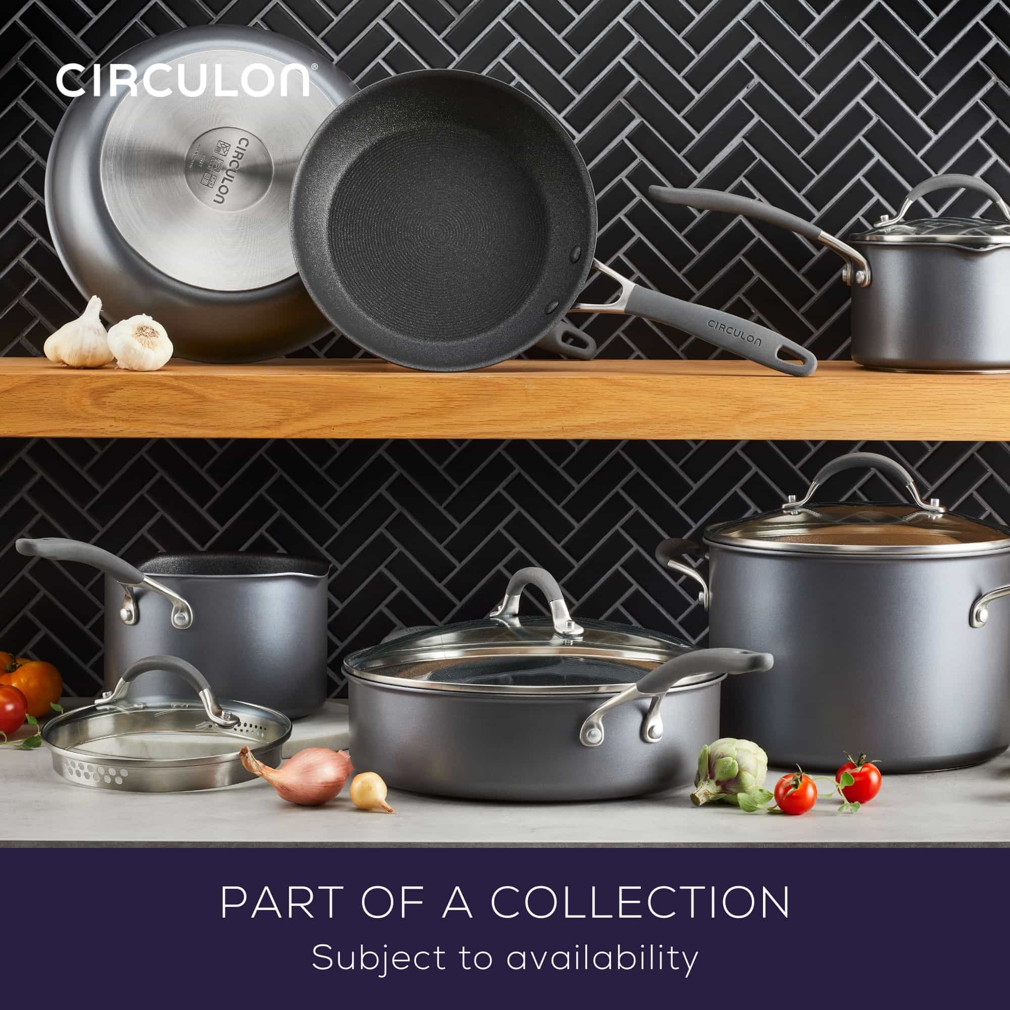  Circulon Scratchdefense A1 - 24cm/7.6L Covered Stockpot Cookware Circulon