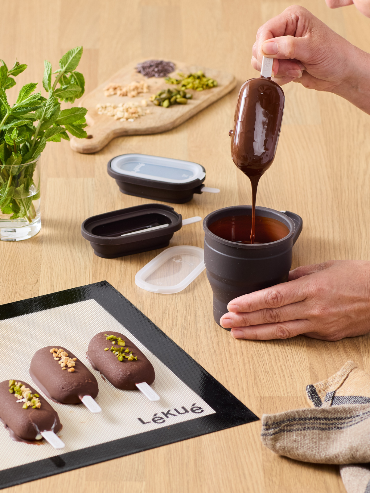 Lekue Ice Cream Mould Kit- Classic