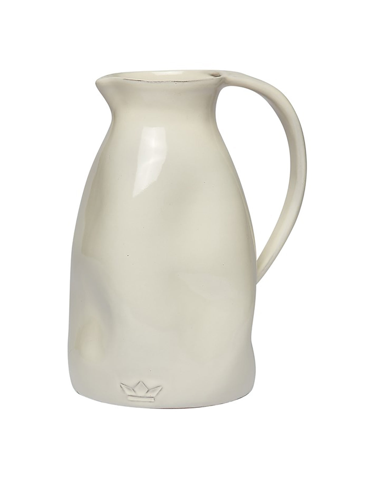 DUTCH DELUXES Carafe Dented Jug - White