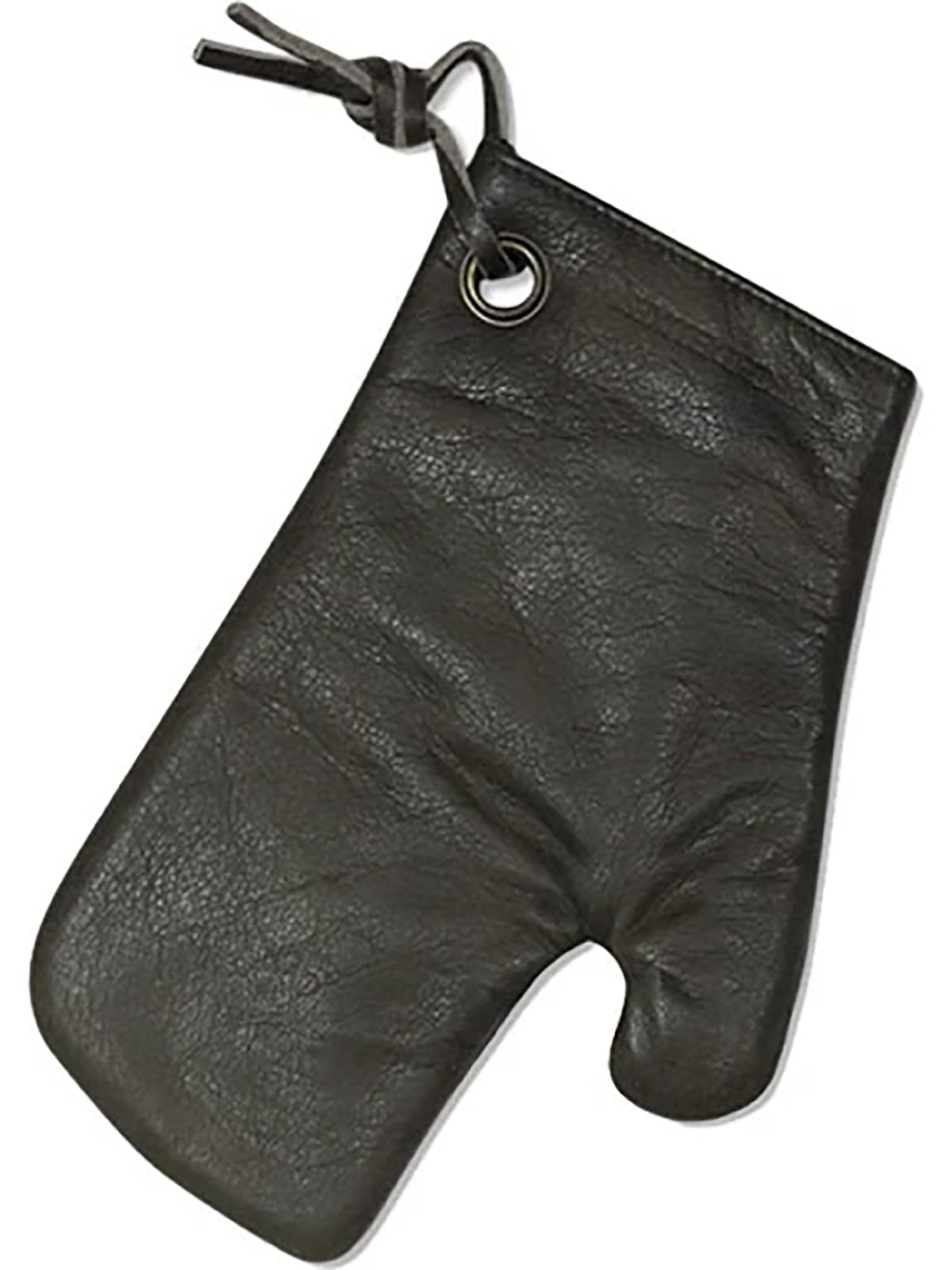 DUTCH DELUXES Leather Oven Glove - Vintage Grey