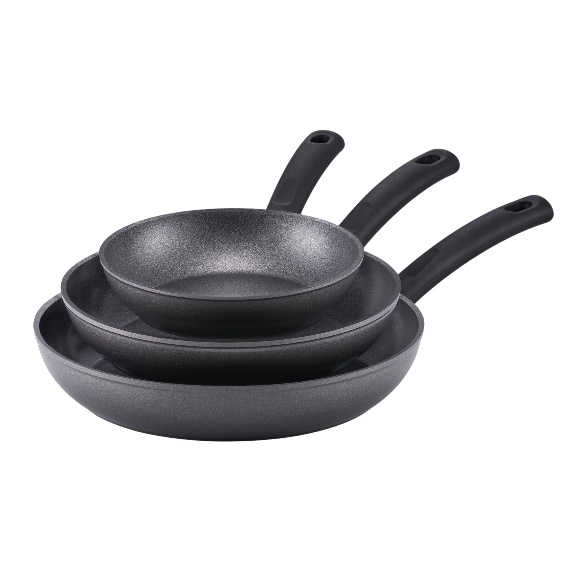 Essteele Per Benessere Ceramic Nonstick Induction Triple Open French Skillet Pack - 20/26/30cm