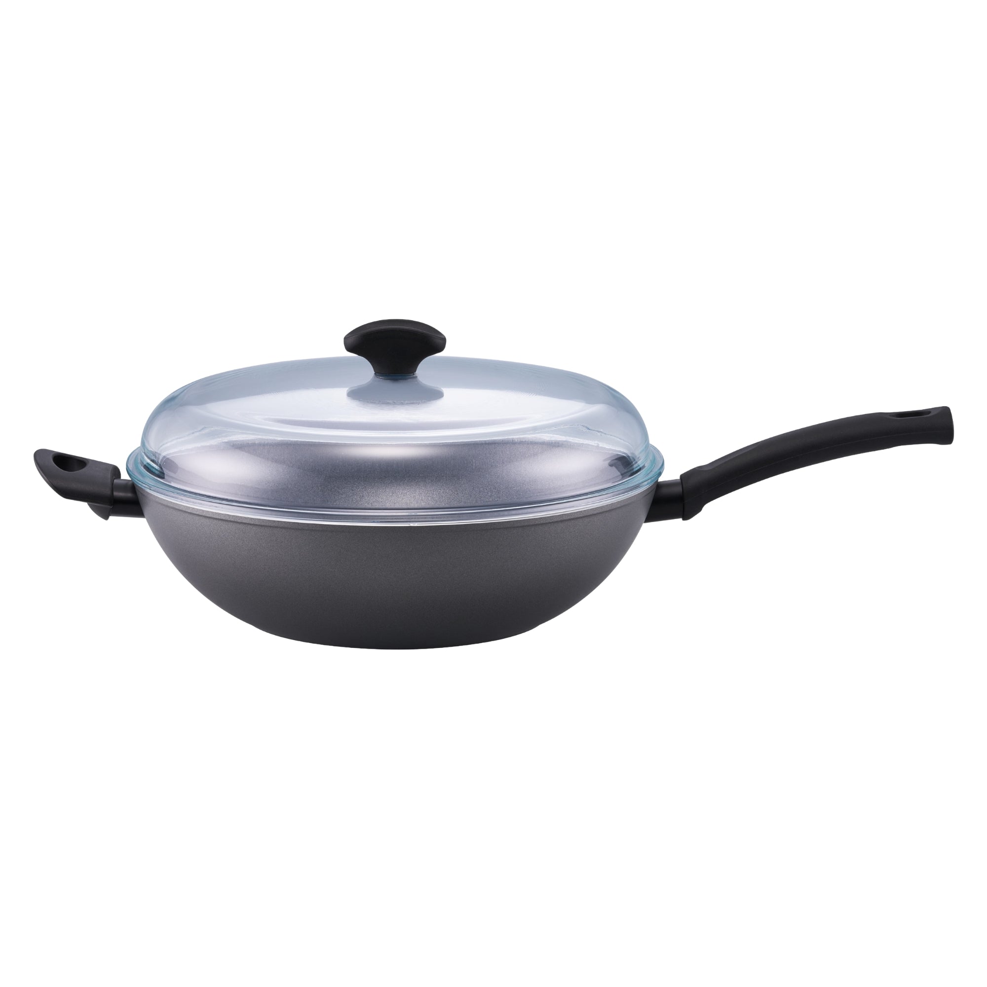 Essteele Per Benessere Ceramic Nonstick Induction Covered Wok - 32cm