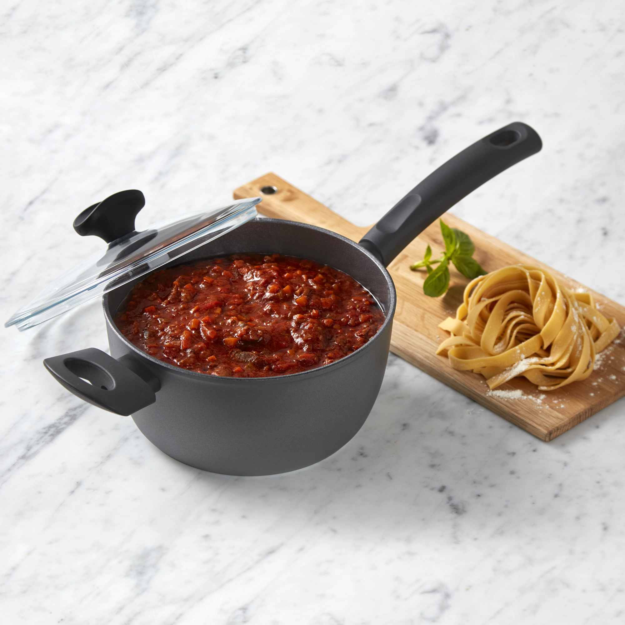 Essteele Per Benessere Ceramic Nonstick Induction Covered Saucepan - 20cm/2.9L