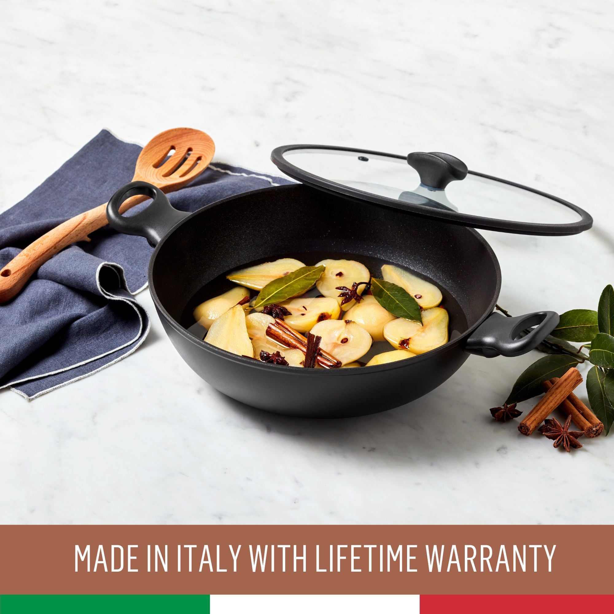  Essteele Per Domani - 30cm Covered Wok Cookware Essteele