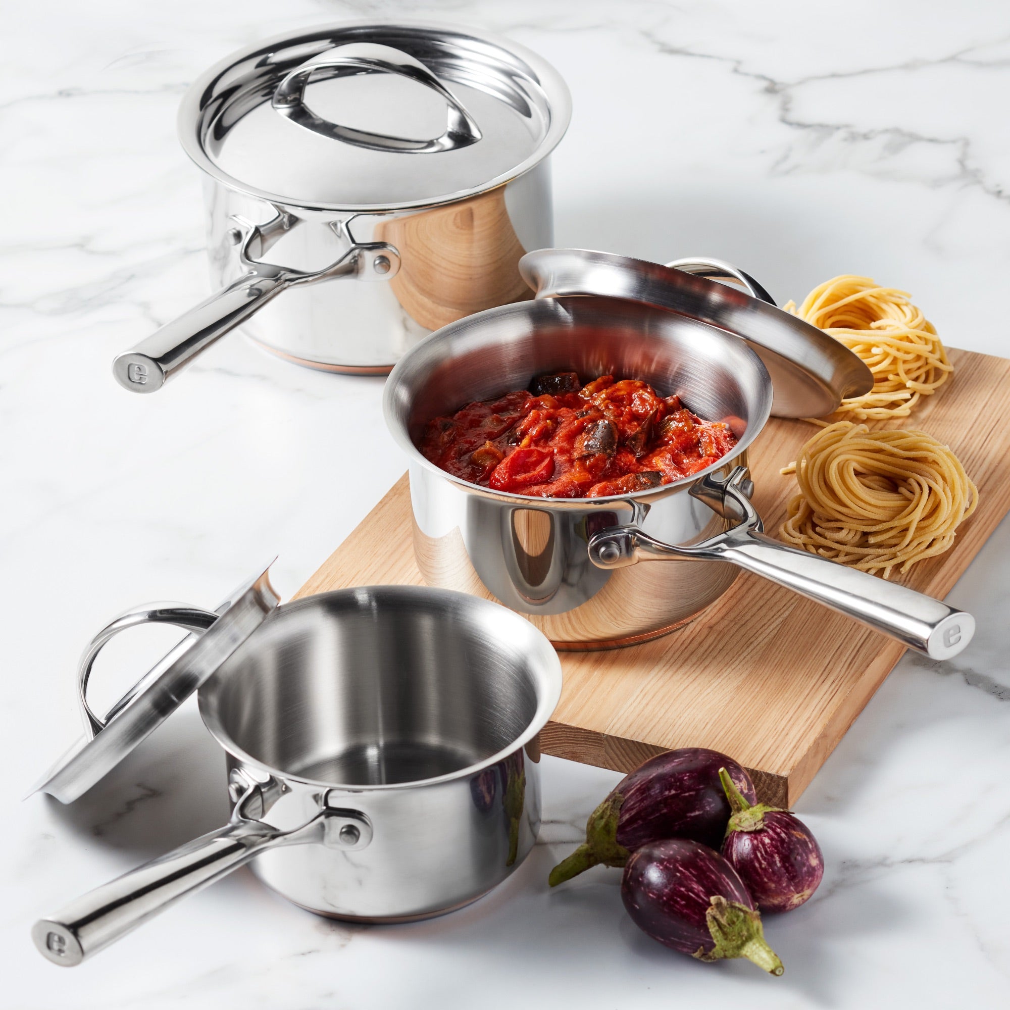  Essteele Per Vita - 20cm/3.4L Covered Saucepan Cookware Essteele