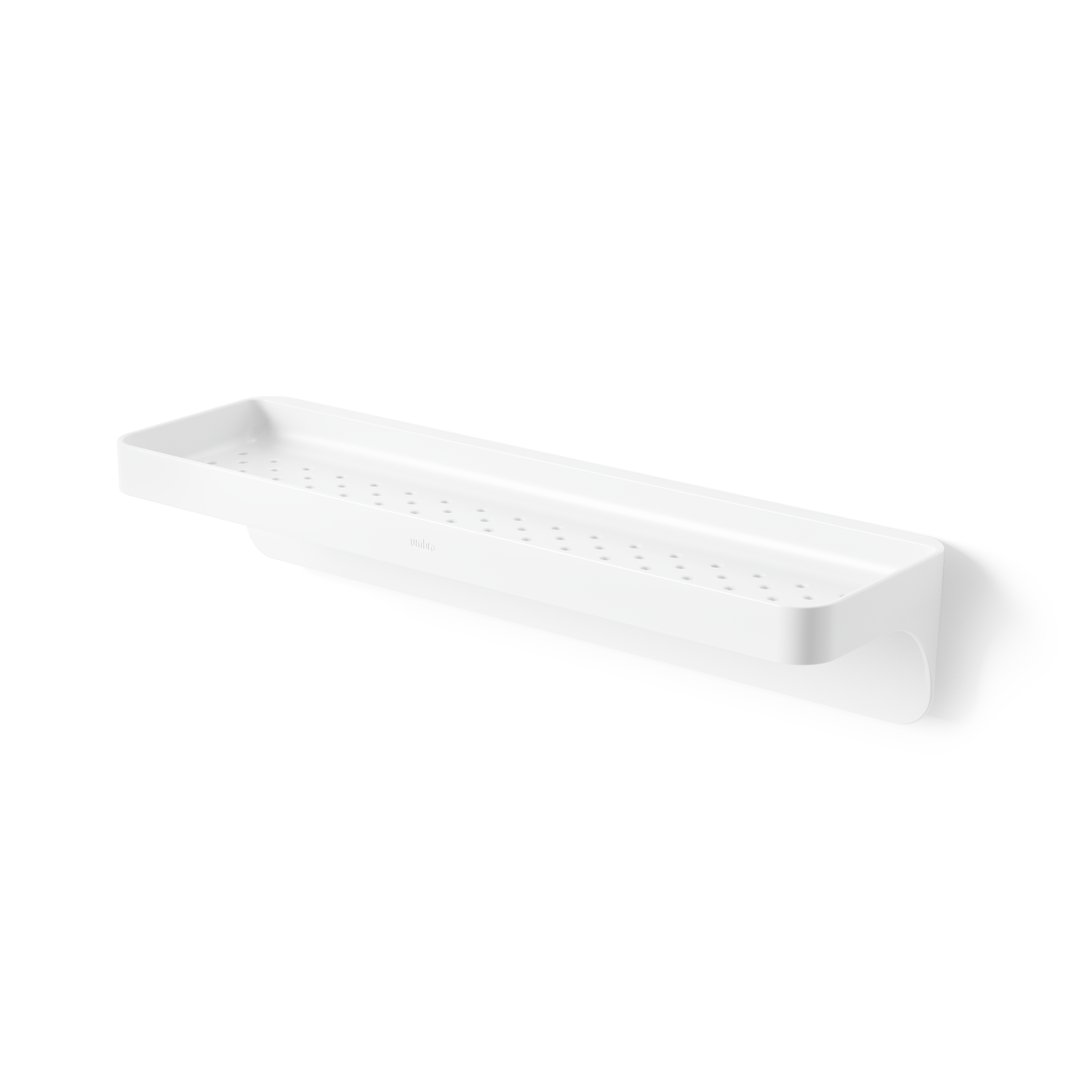  Flex Adhesive Shelf - White Shower Storage UMBRA