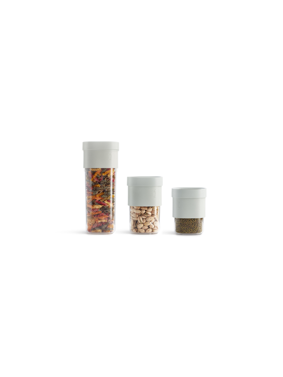 Lekue Flip Storage Set - Set of 3 Green
