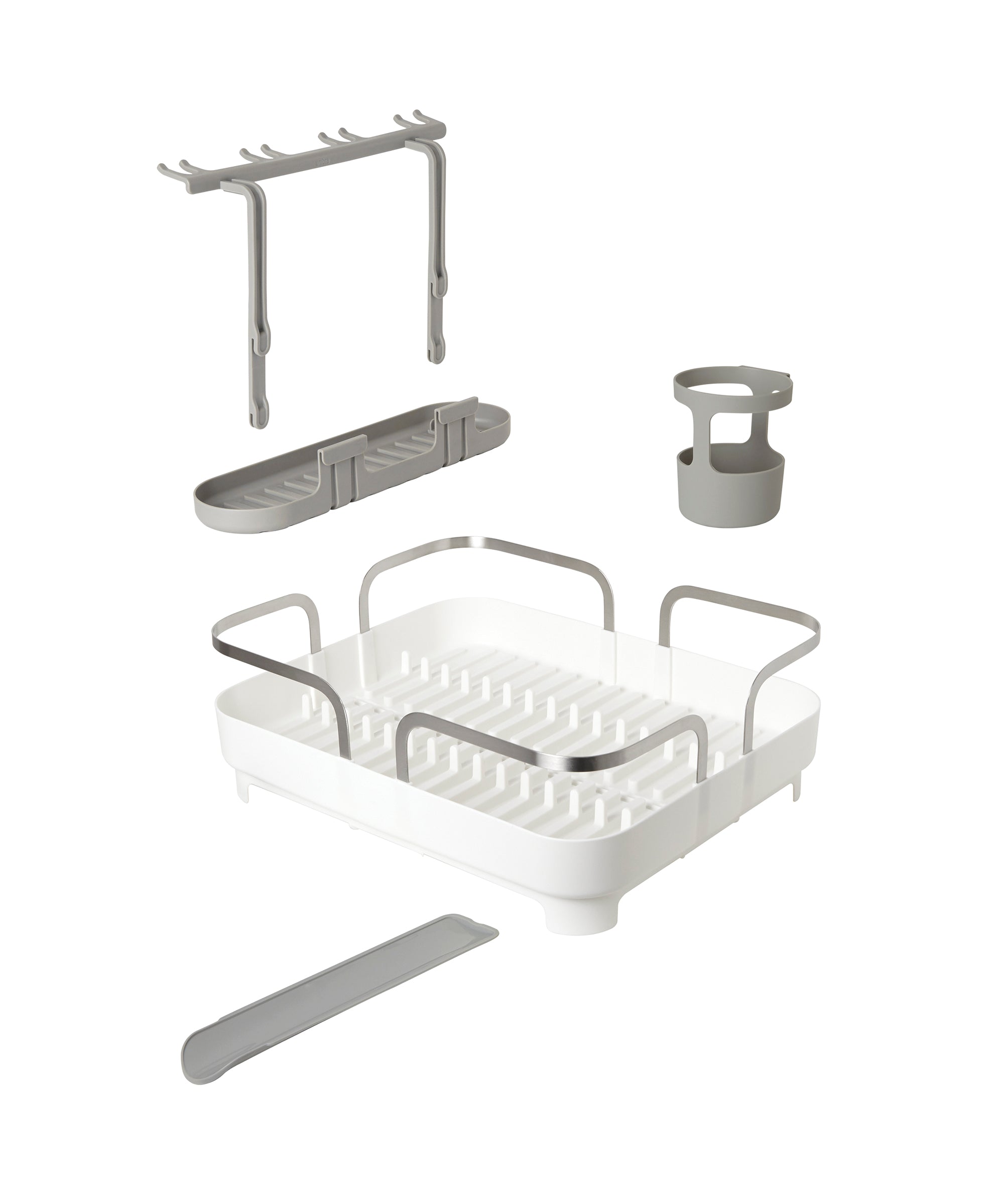 Holster Dish Rack - White Dish Rack UMBRA