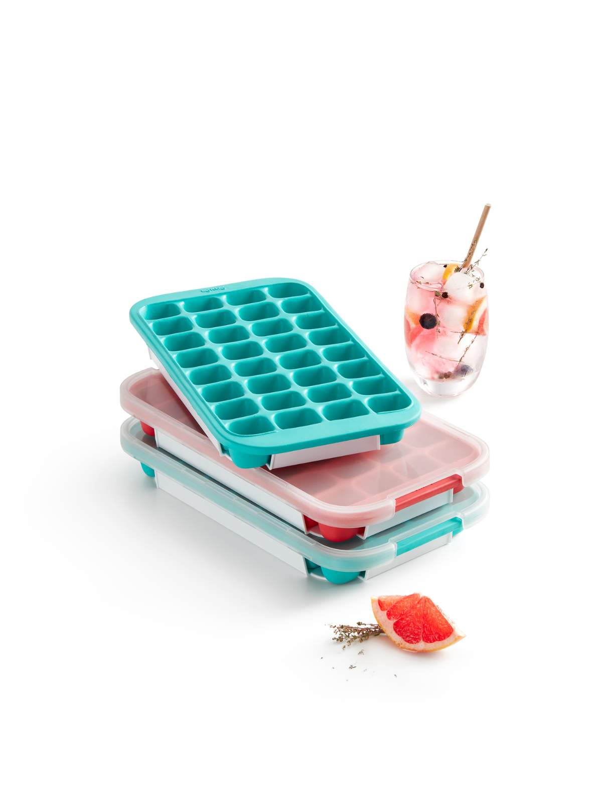 Lekue Industrial Ice Cube Tray - Red