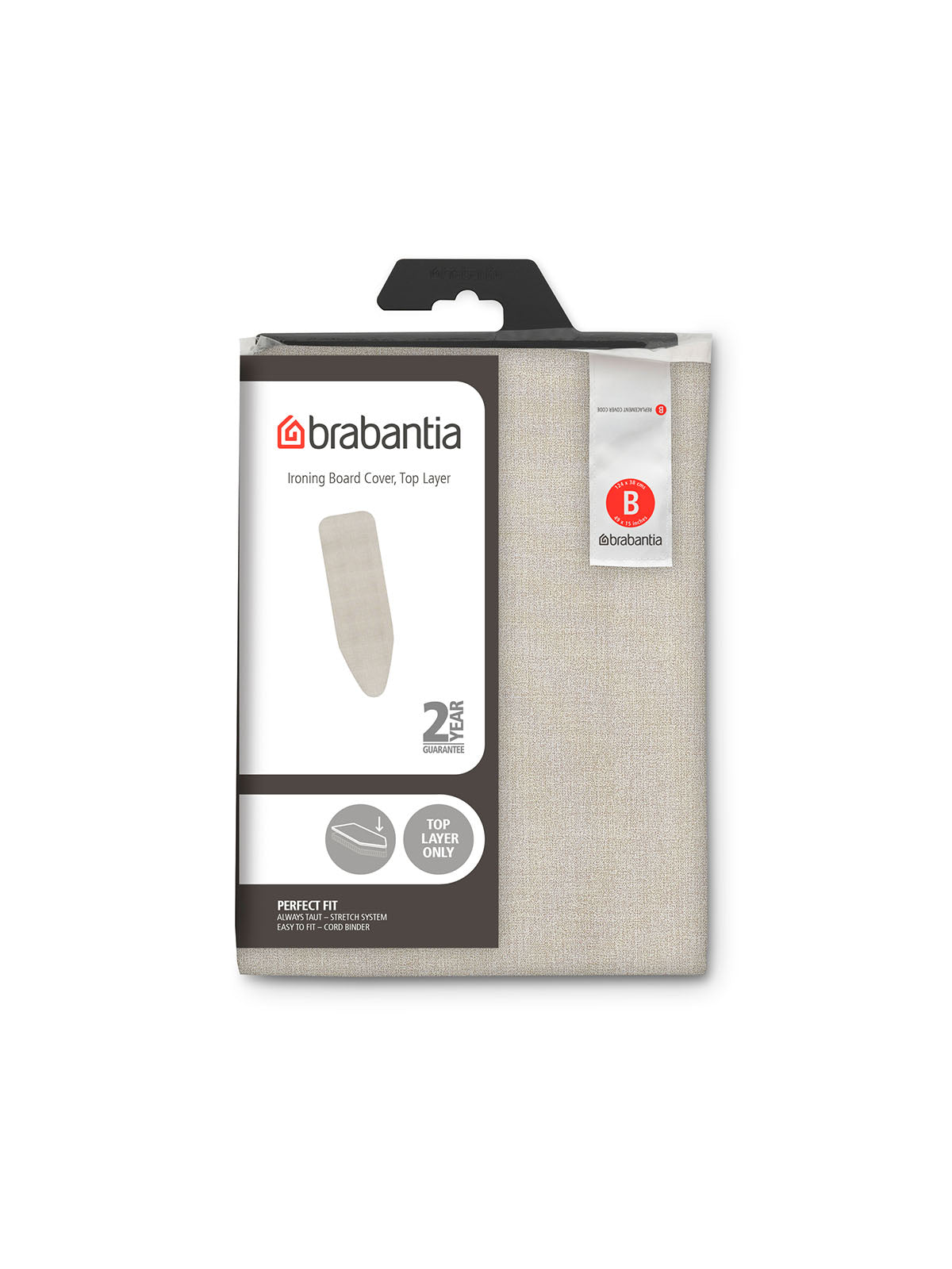 Brabantia Ironing Board Cover B - Denim Grey