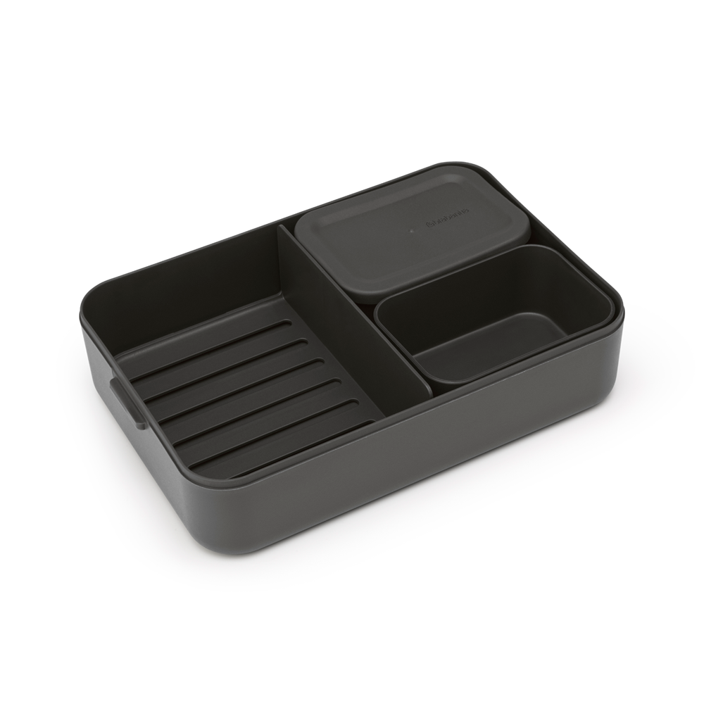 Make & Take Bento Box Large - Dark Grey