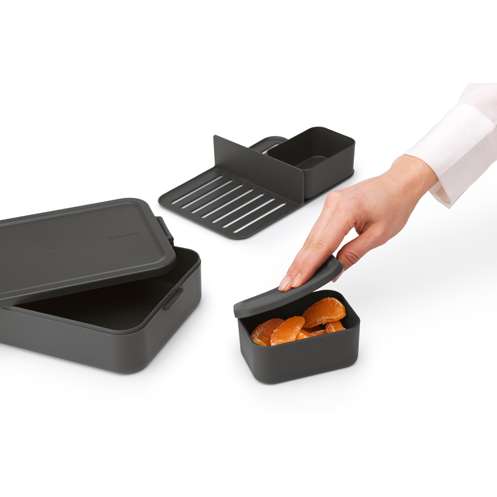 Make & Take Bento Box Large - Dark Grey