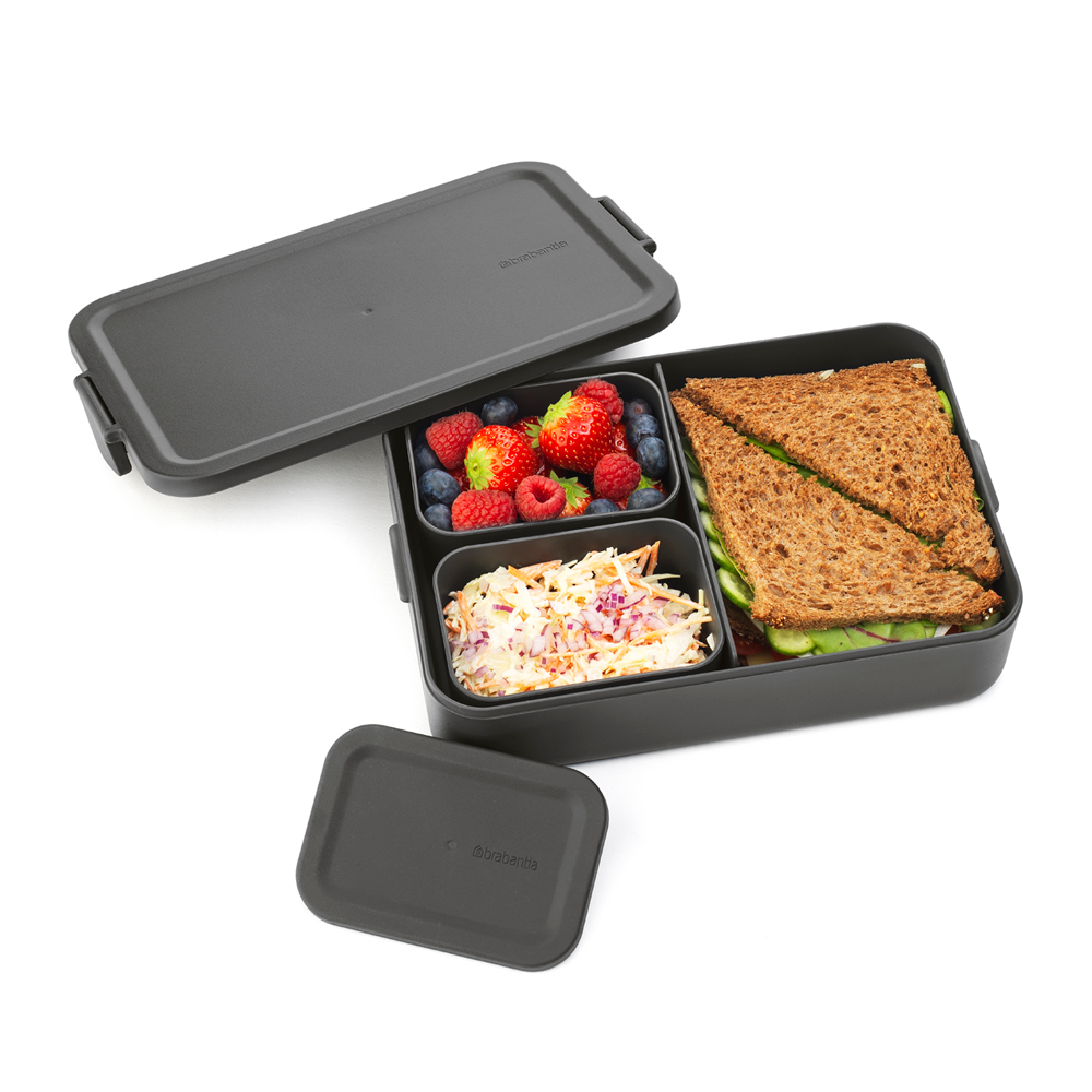 Make & Take Bento Box Large - Dark Grey