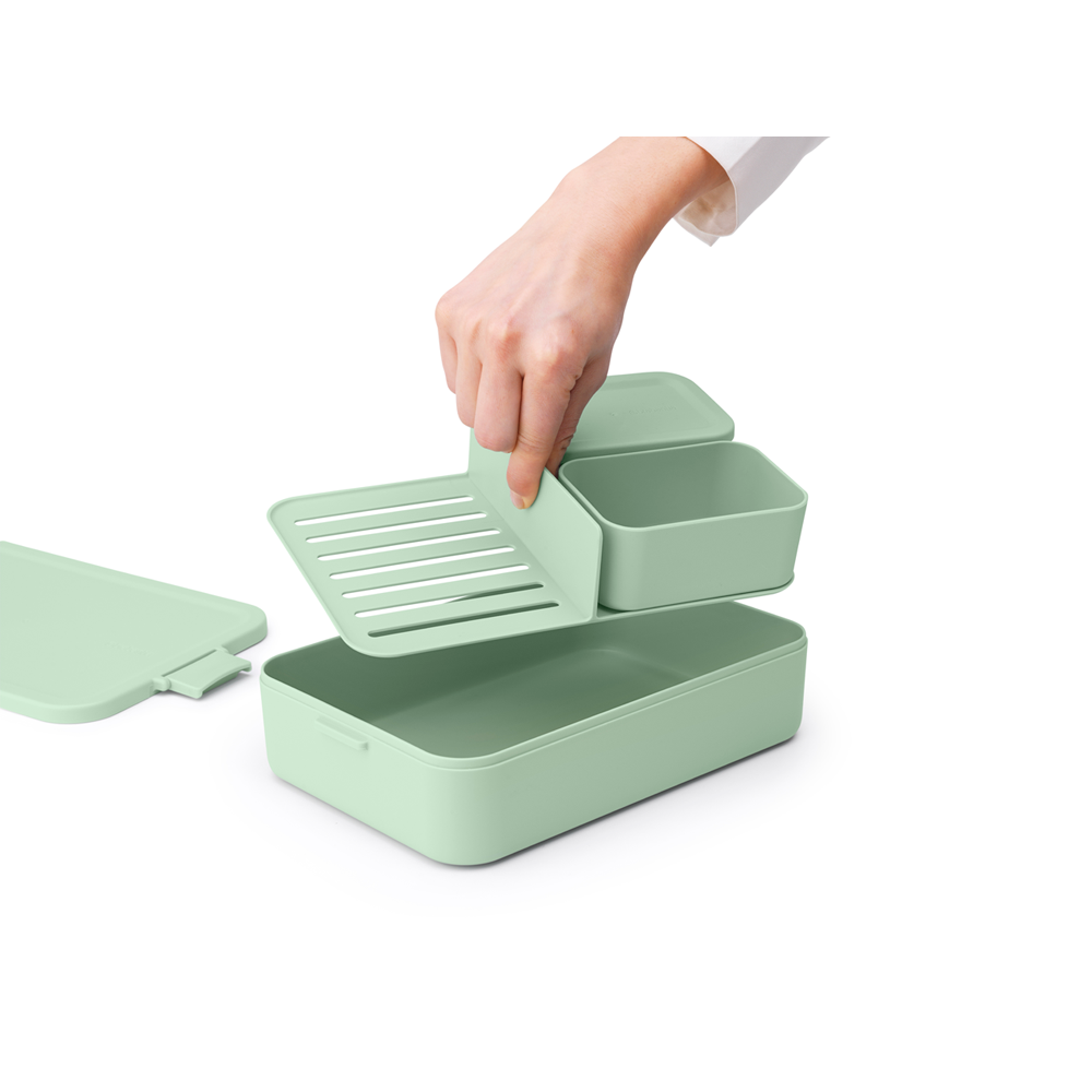 Make & Take Bento Box Large - Jade Green