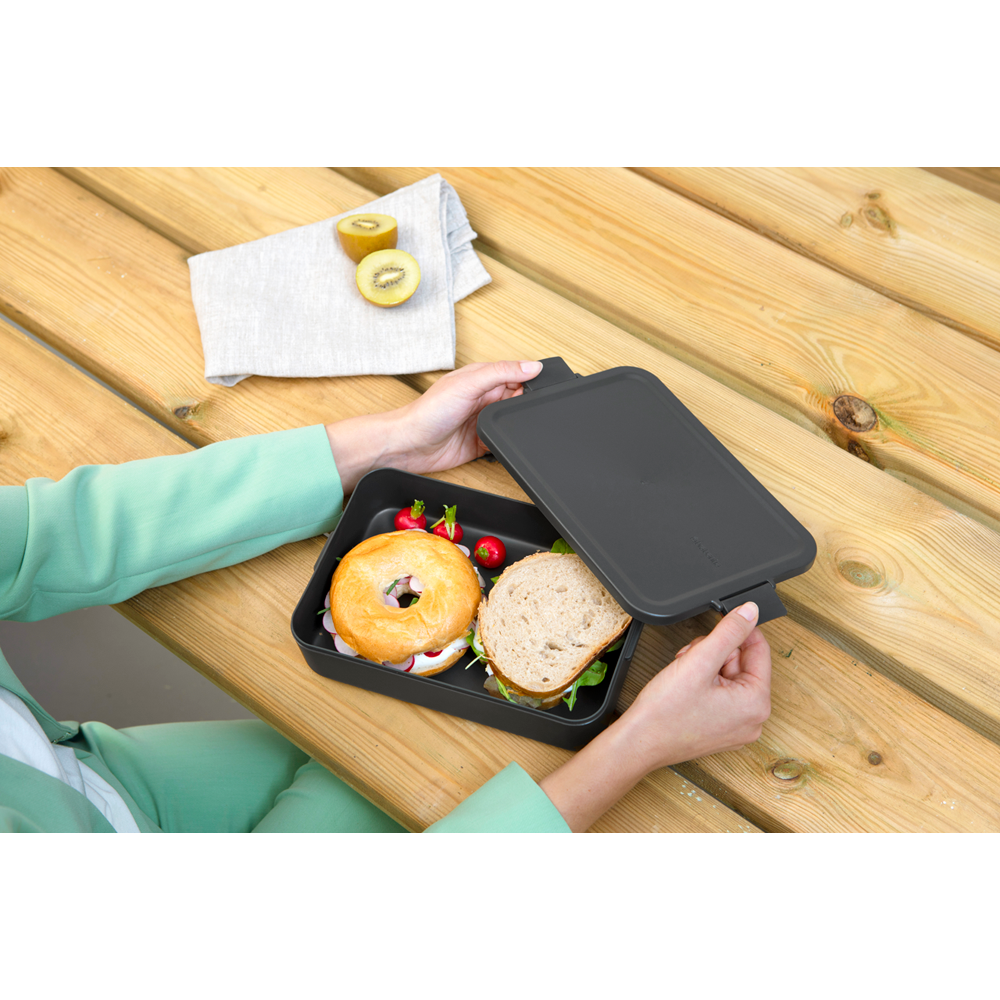 Make & Take Lunch Box Large - Dark Grey