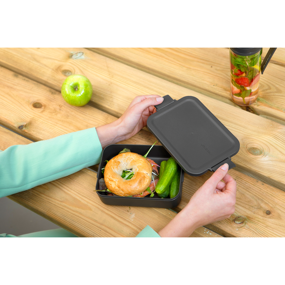 Make & Take Lunch Box Medium - Dark Grey