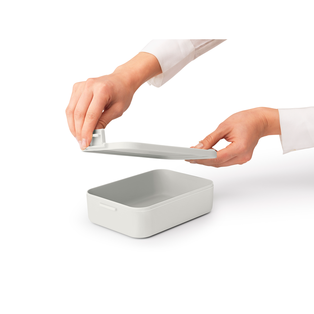 Make & Take Lunch Box Medium - Light Grey