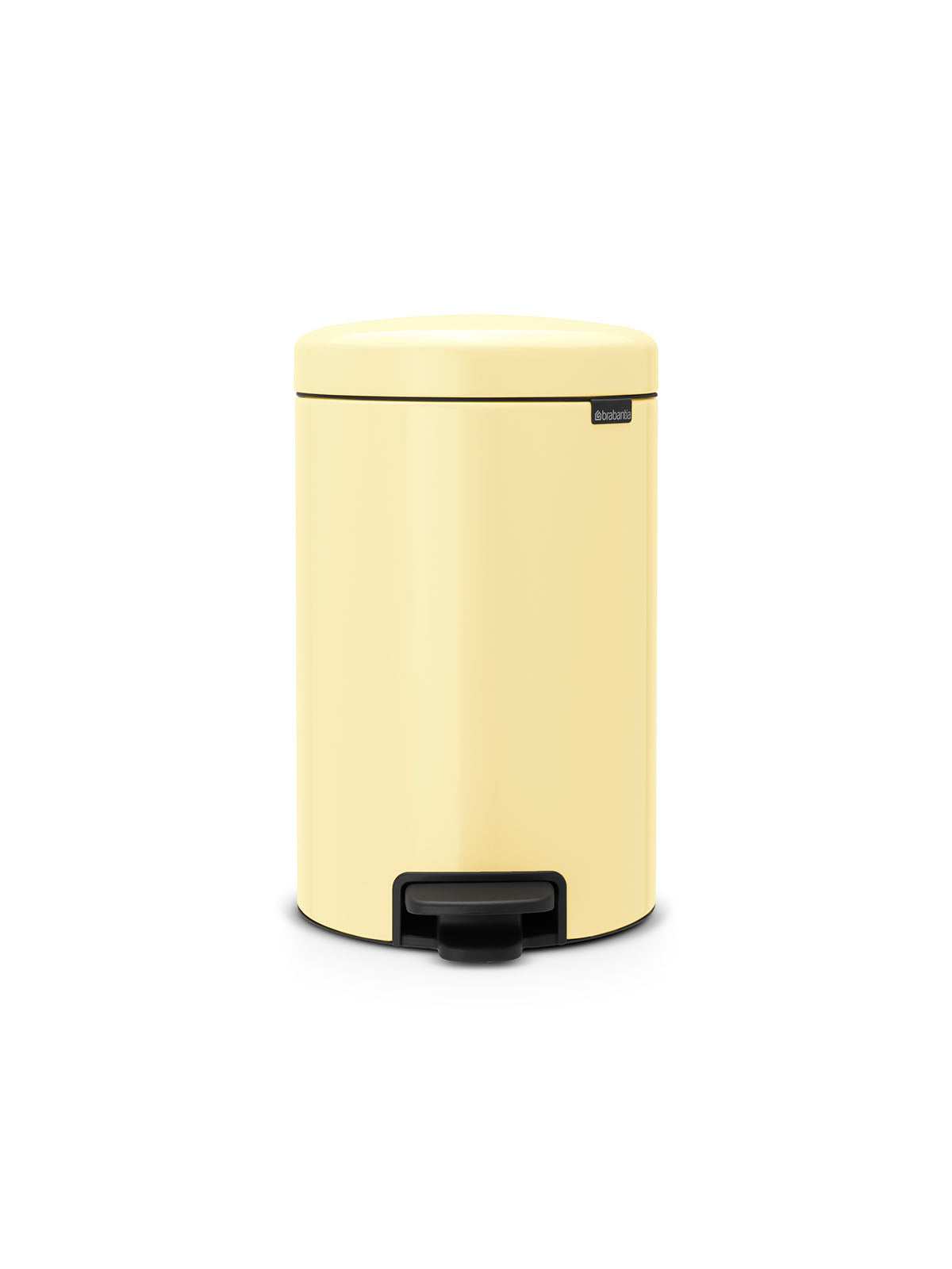 Brabantia Newicon Pedal Bin - 12L Mellow Yellow