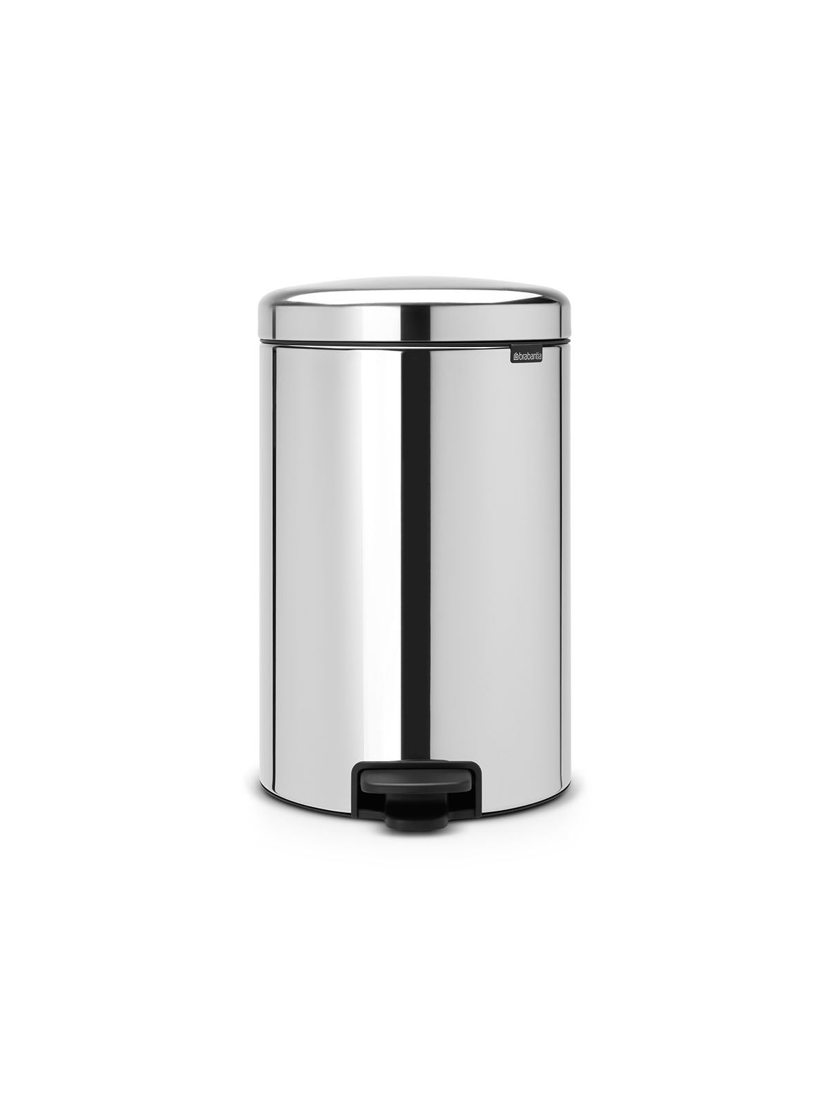 Brabantia Newicon Pedal Bin - 20L Brilliant Steel