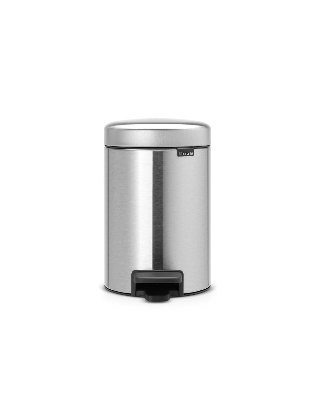 Brabantia Newicon Pedal Bin - 3L Matt Steel Fingerprint Proof