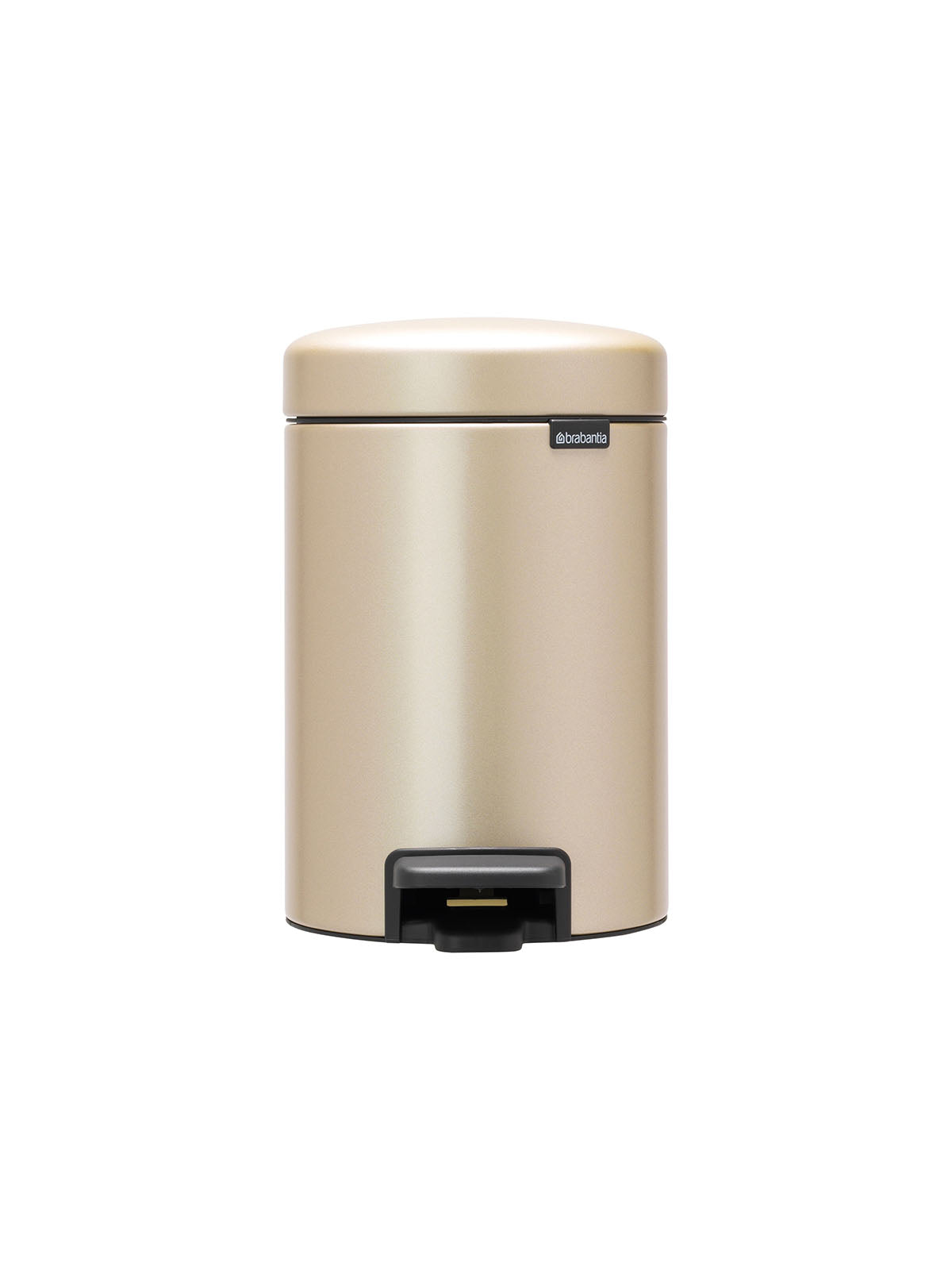 Brabantia Newicon Pedal Bin - 3L Metallic Gold
