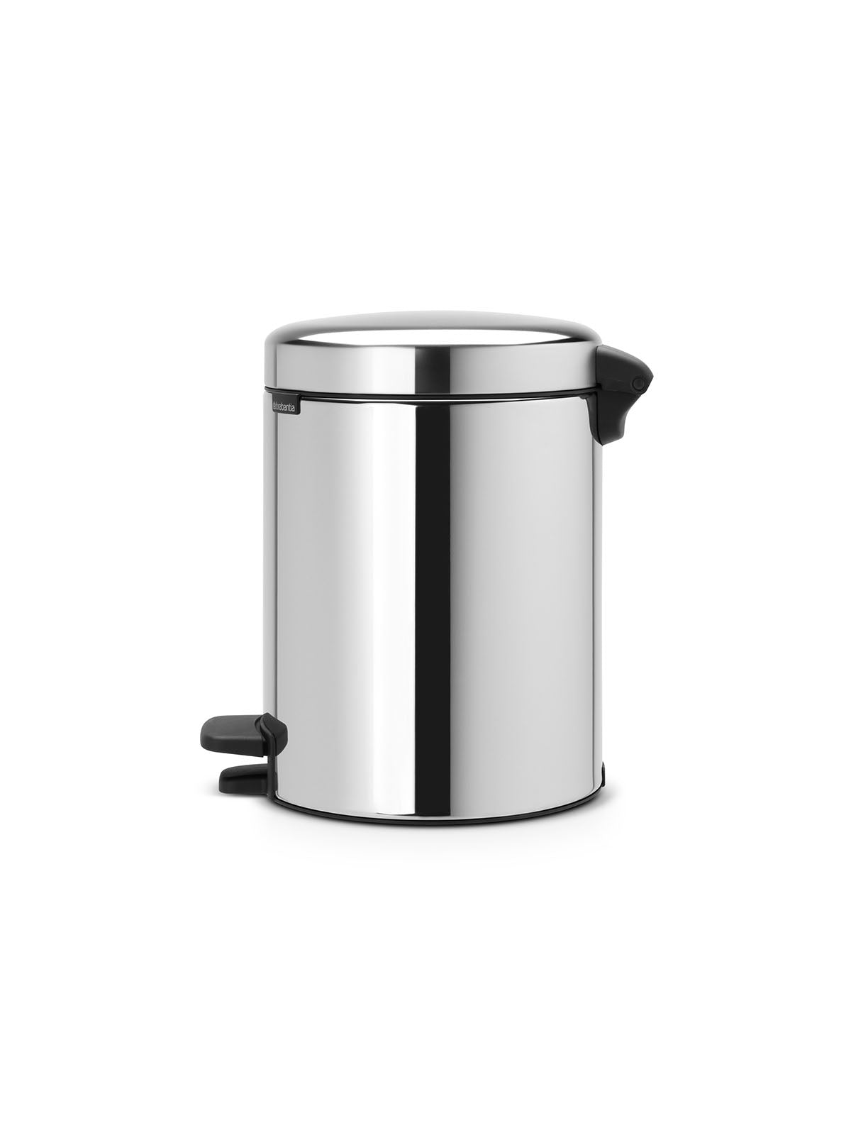 Brabantia Newicon Pedal Bin - 5L Brilliant Steel