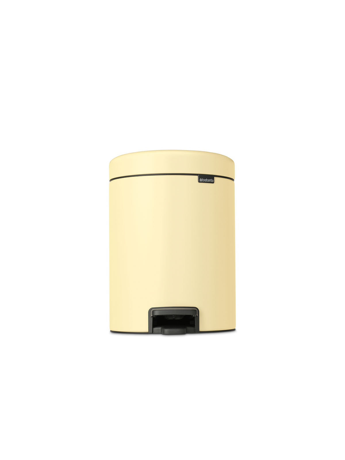 Brabantia Newicon Pedal Bin - 5L Mellow Yellow