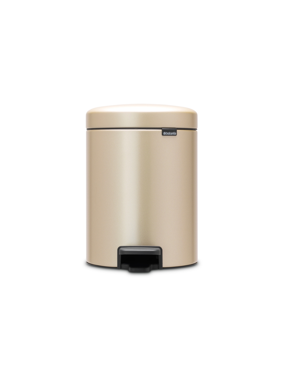 Brabantia Newicon Pedal Bin - 5L Champagne
