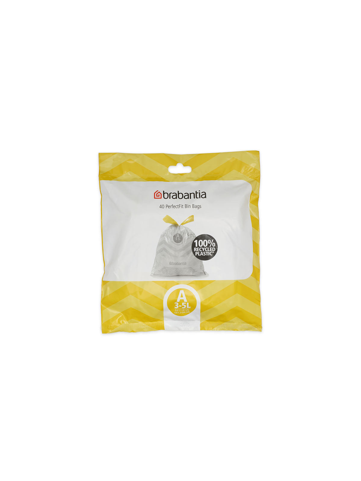 Brabantia PerfectFit Bags A - 3L Pack of 40
