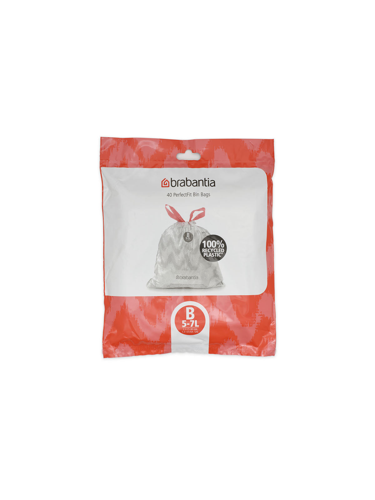 Brabantia PerfectFit Bags B - 5L Pack of 40