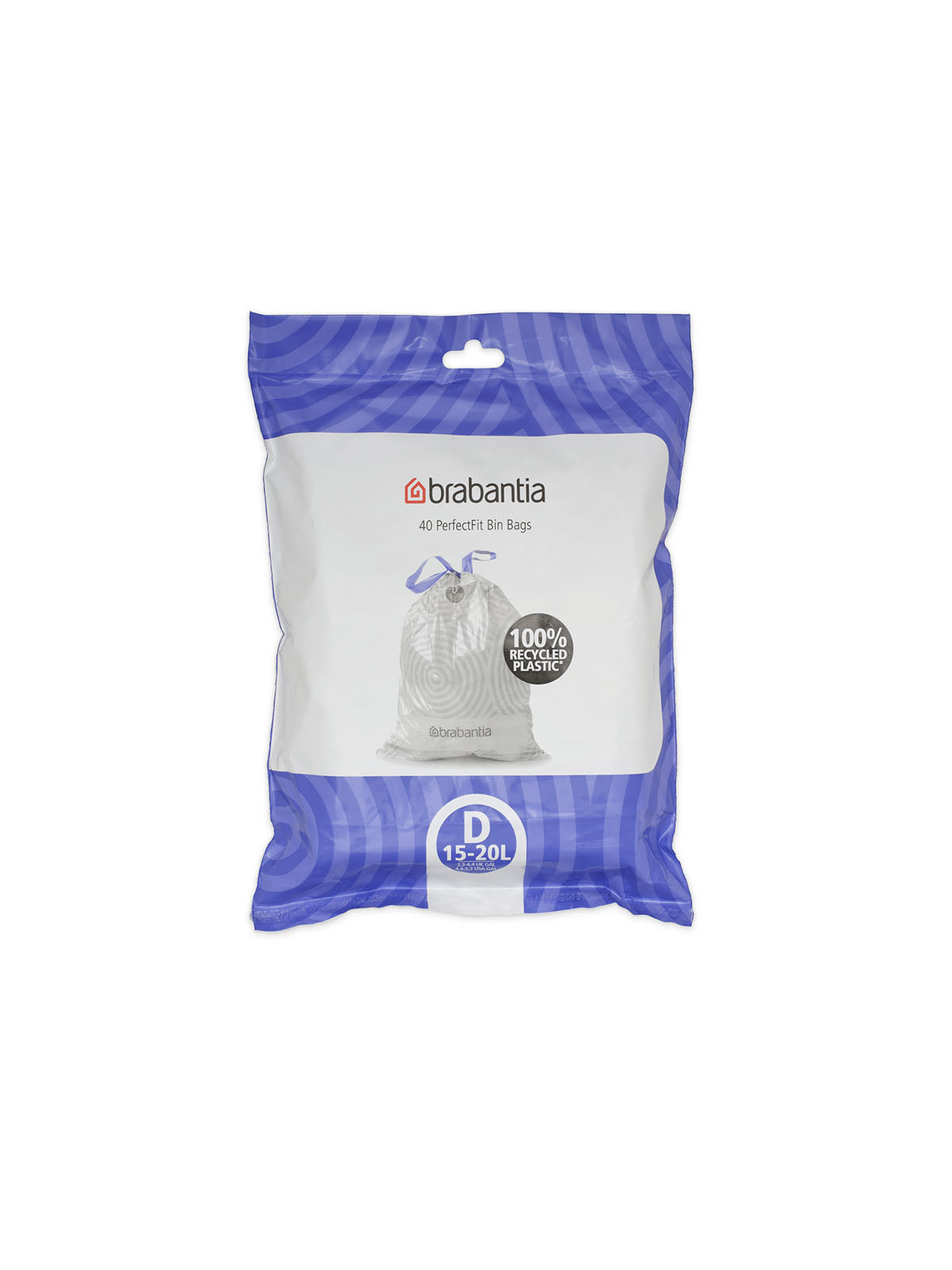 Brabantia PerfectFit Bags D - 15-20L Pack of 40