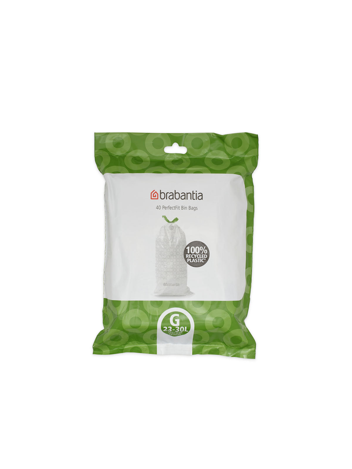 Brabantia PerfectFit Bags G - 23-30L Pack of 40
