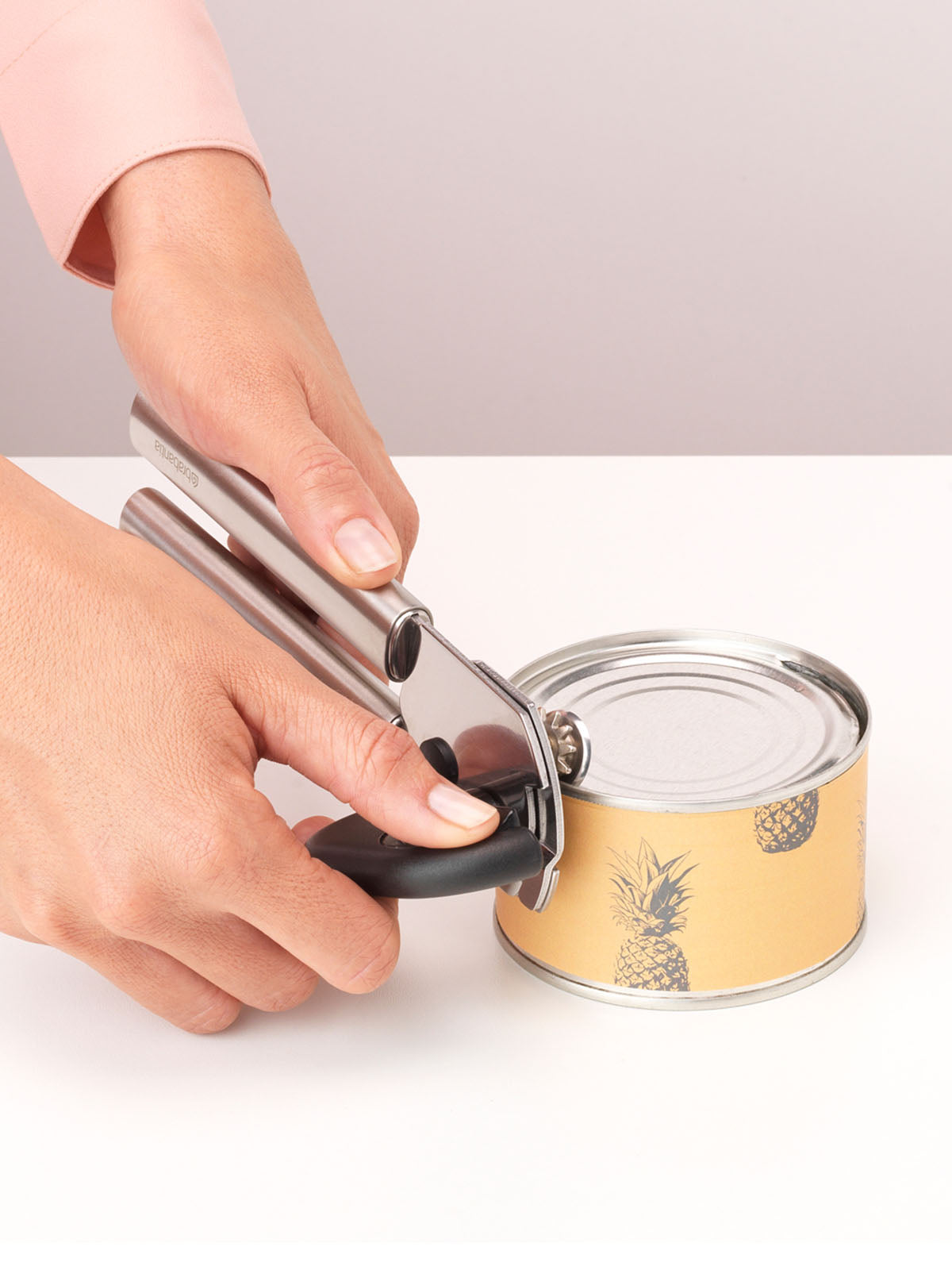 Brabantia Profile Can Opener - Matt Steel