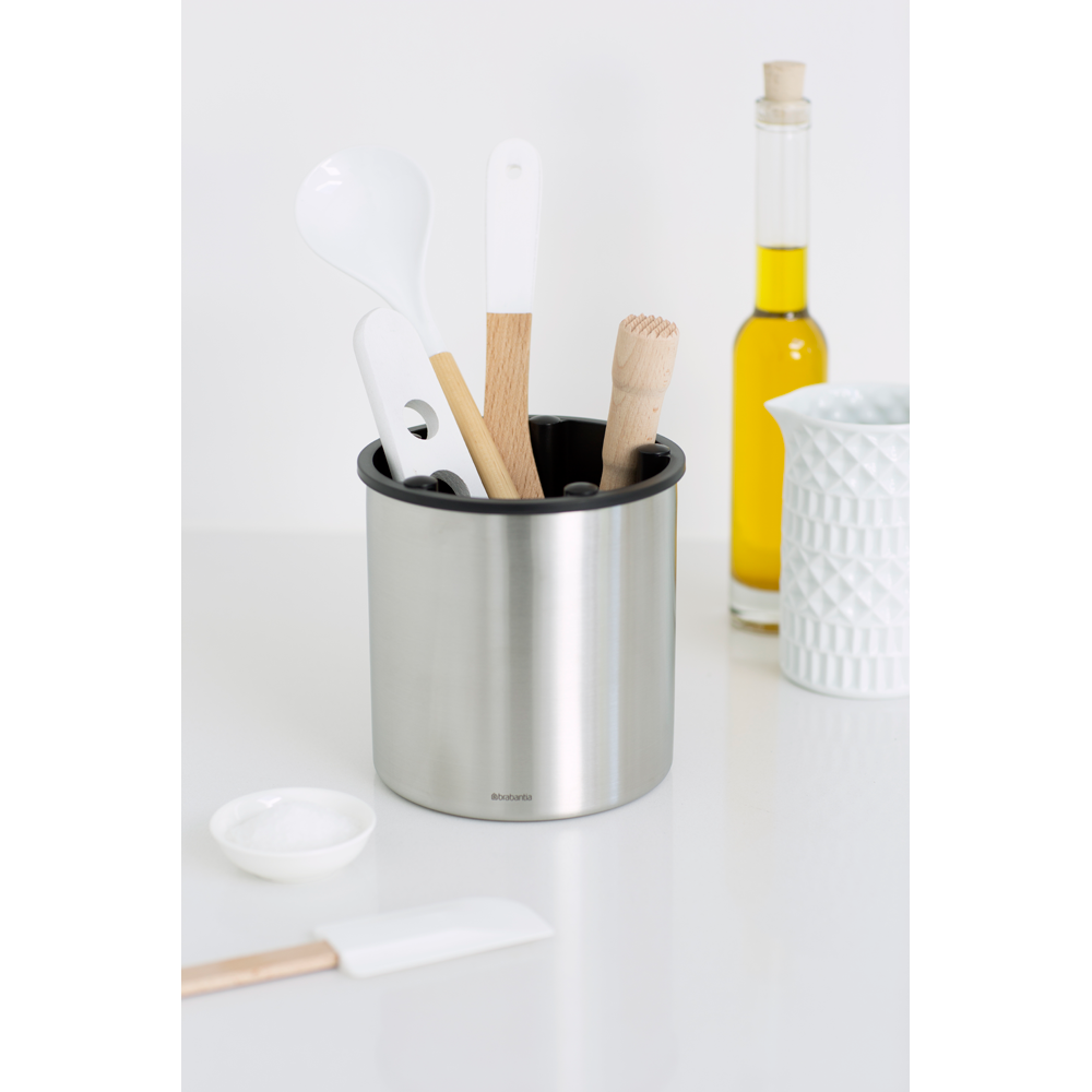 Kitchen Utensil Organiser - Matt Steel