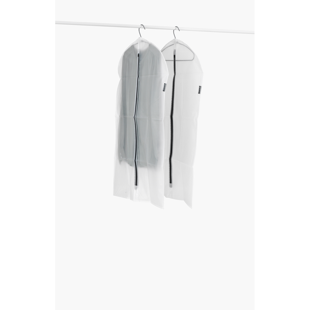 Protective Clothes Cover set of 2, M - Transparent