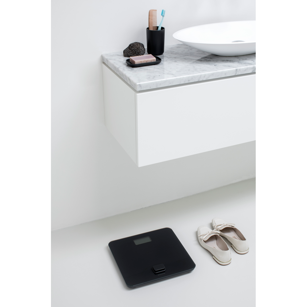 ReNew Battery Free Bathroom Scale - Dark Grey