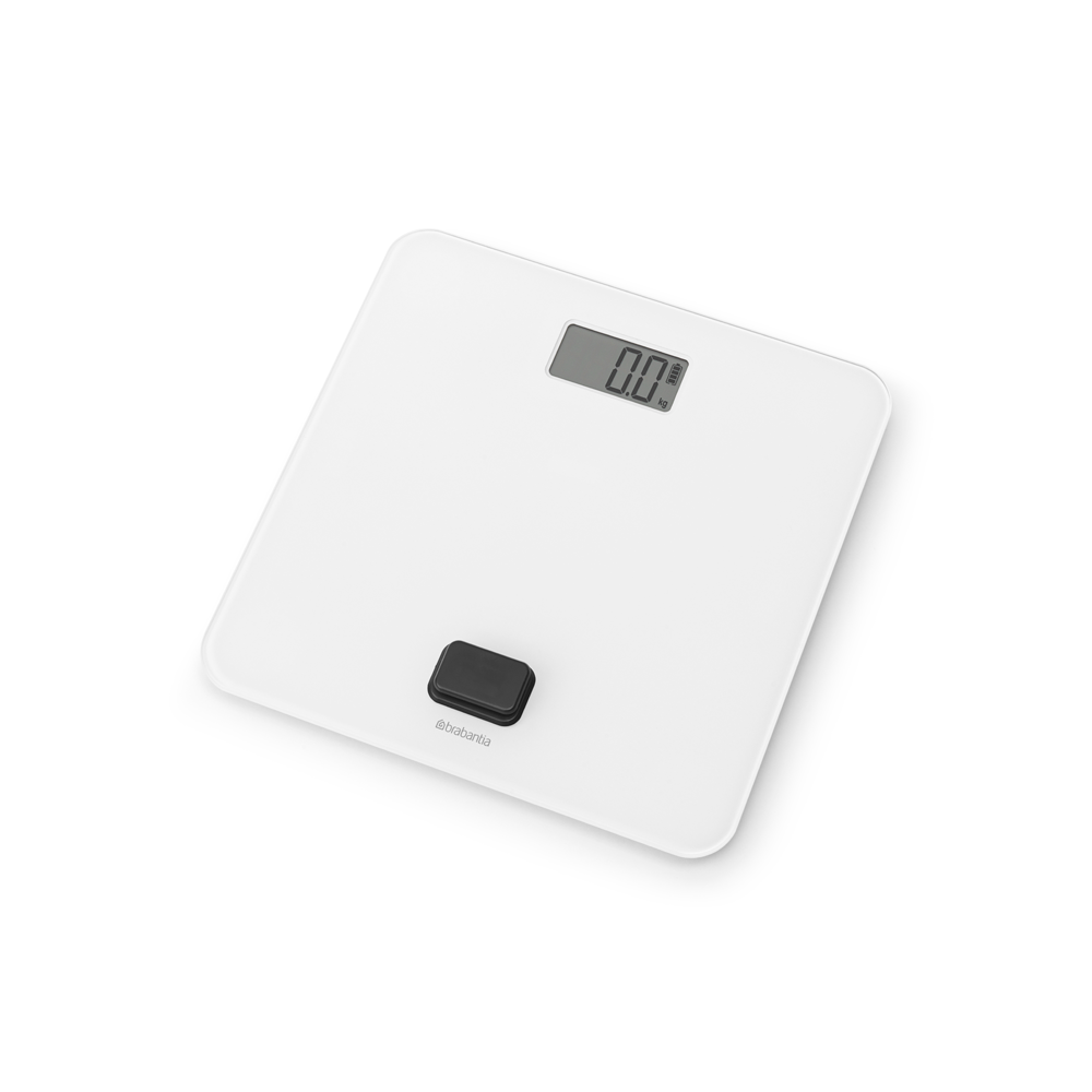 ReNew Battery Free Bathroom Scale - White