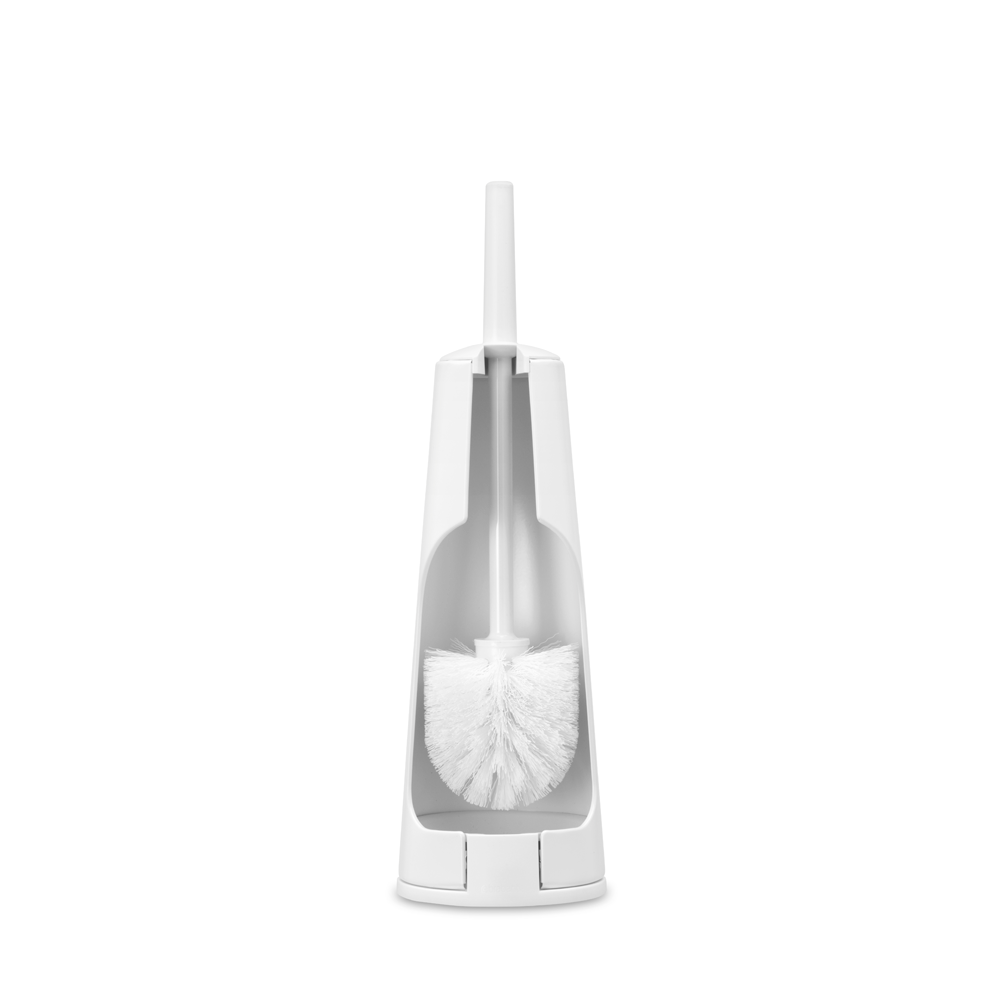 ReNew Toilet Brush and Holder - White