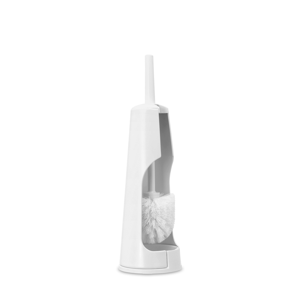 ReNew Toilet Brush and Holder - White