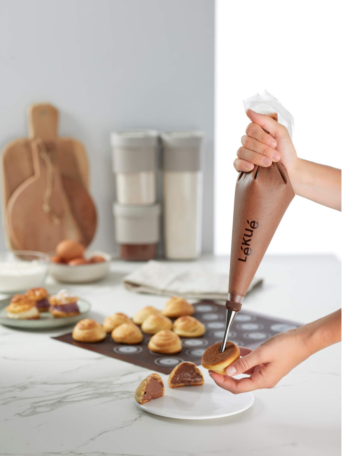 Lekue Reusable Piping Bag Set
