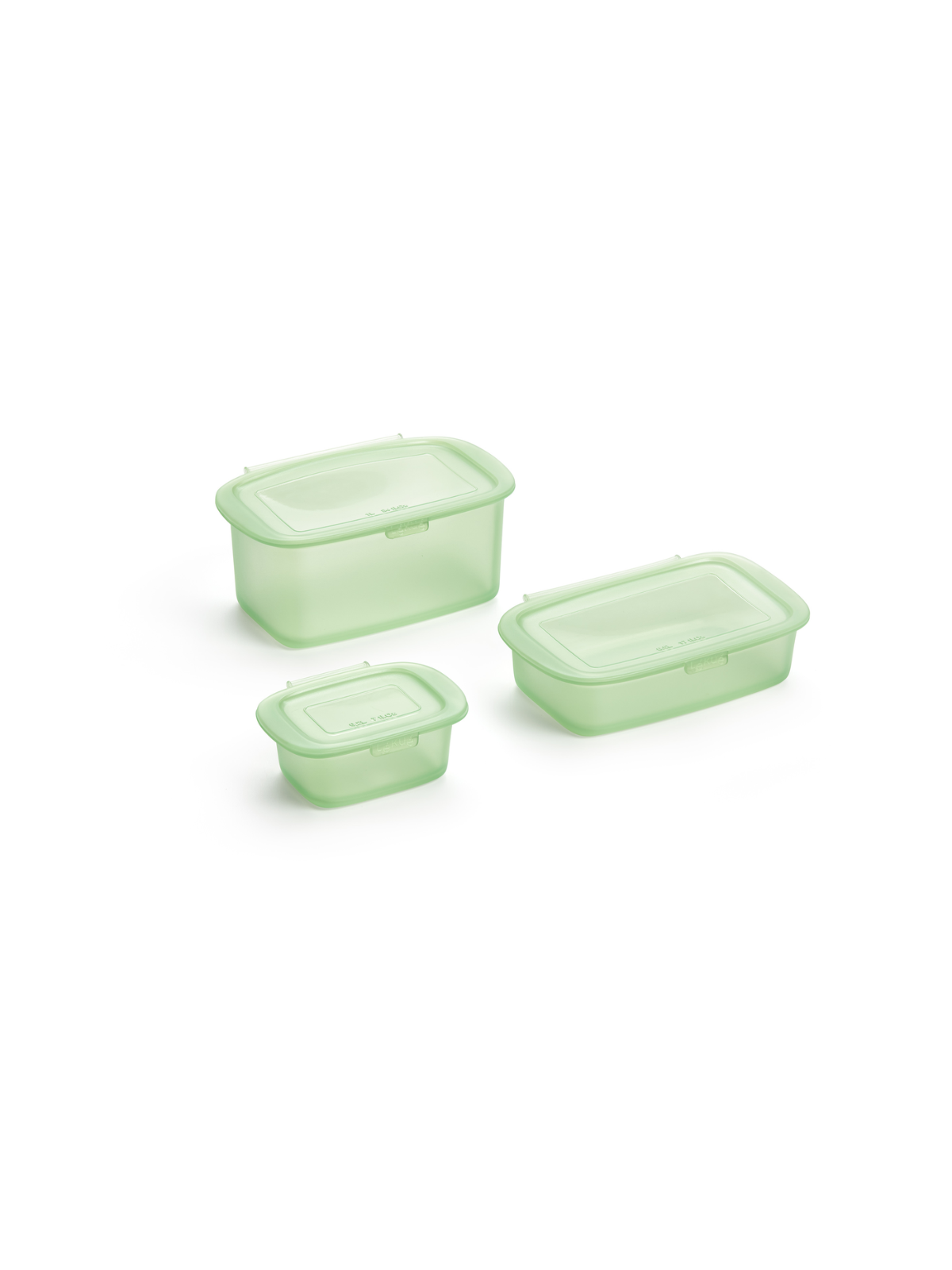 Lekue Reusable Silicone Box - Set of 3
